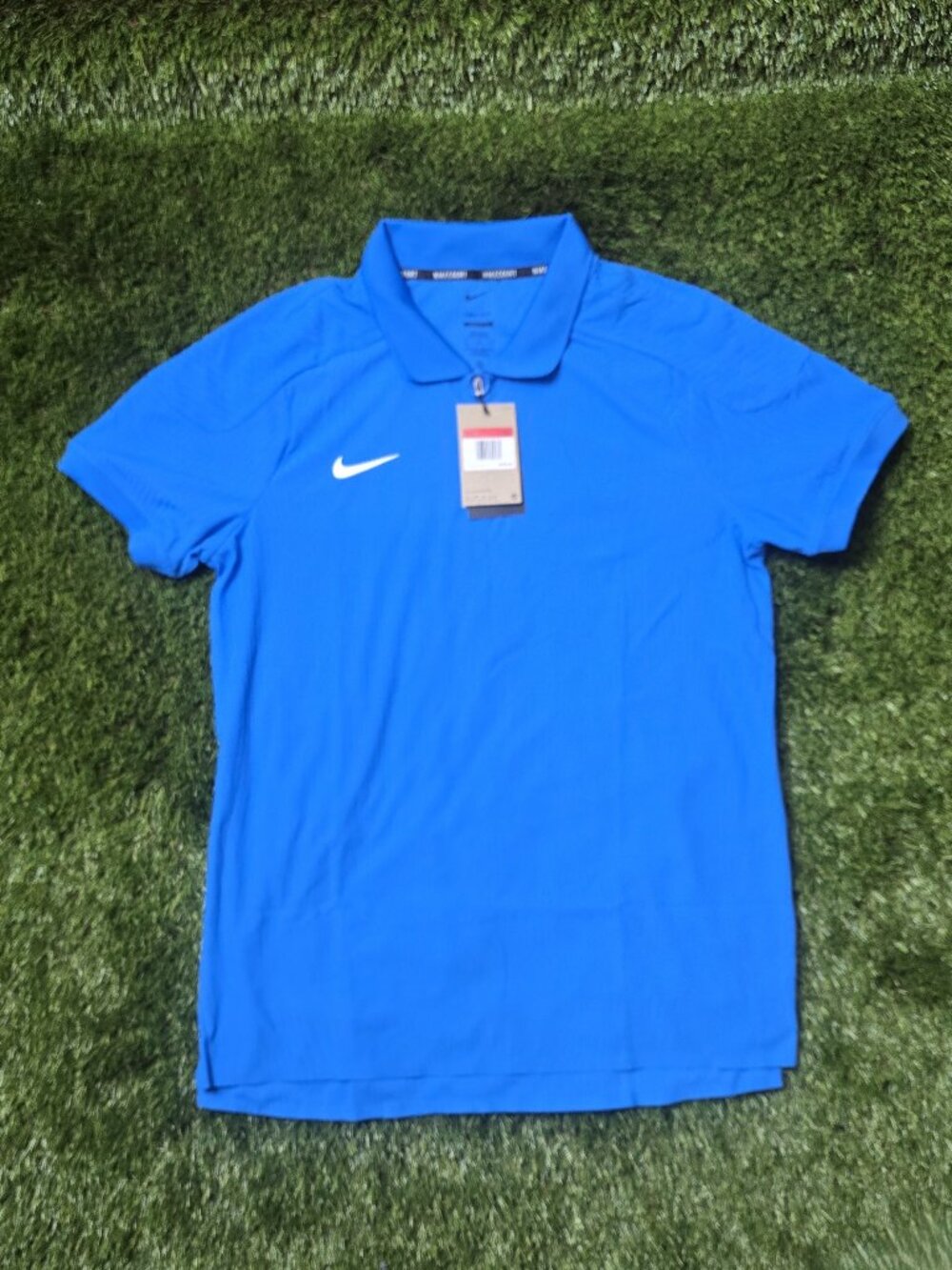 Nike Court Men's 1/4 Zip Slim-Fit Tennis Polo Shirt HQ0792-435 Blue Sz (L-Tall)